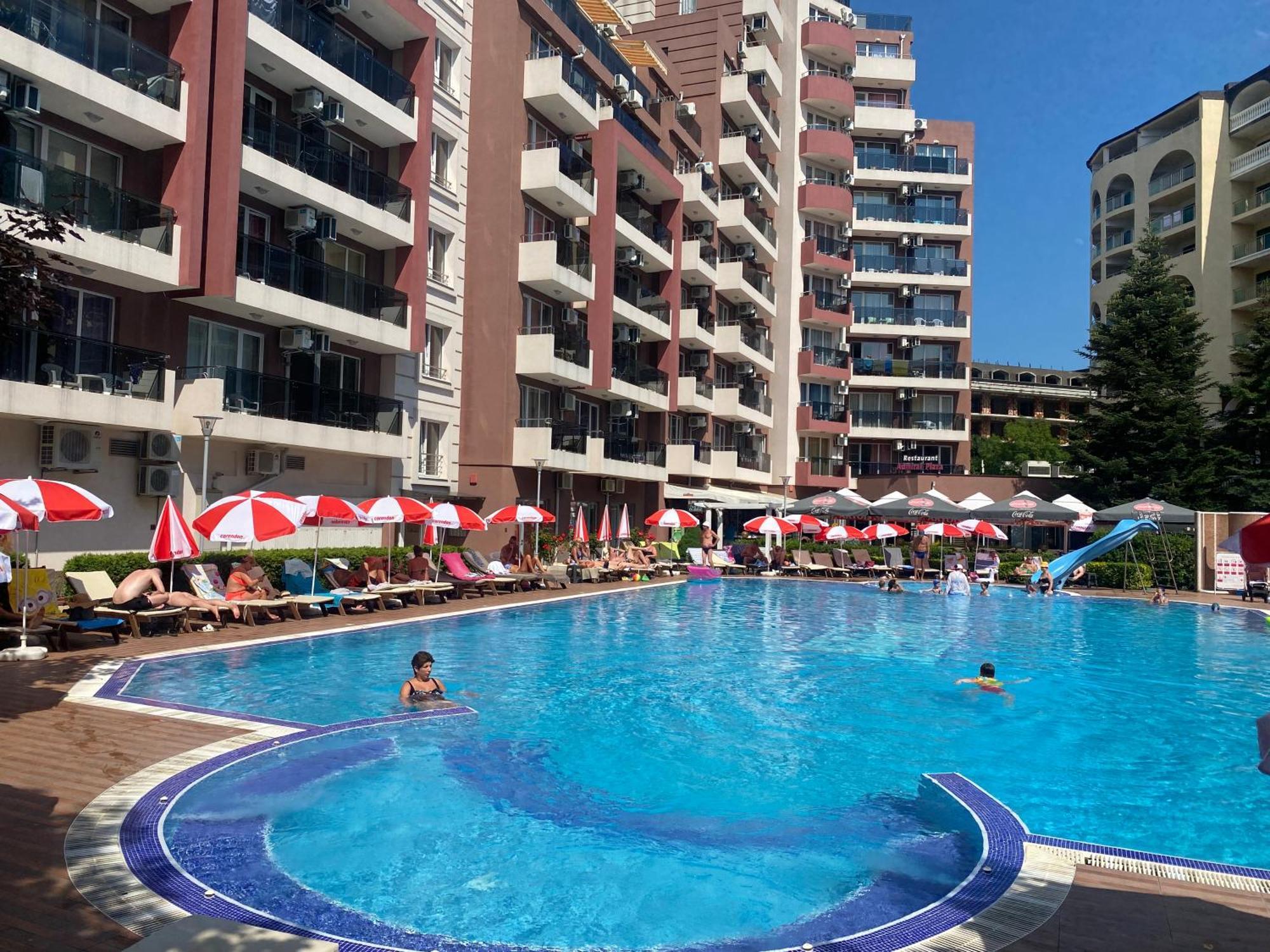 Admiral Plaza A1 Apartment Sunny Beach Exterior foto
